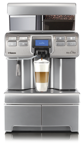 Saeco Aulika Top High Speed Cappuccino (HSC) Silver