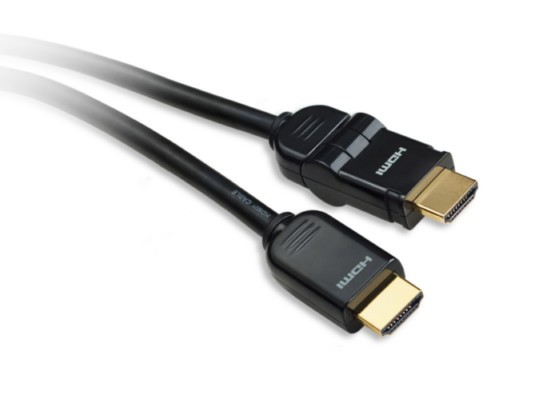 Кабель Logan EL271-0500 HDMI A plug - HDMI A plug , поворотный на 180°, 5м