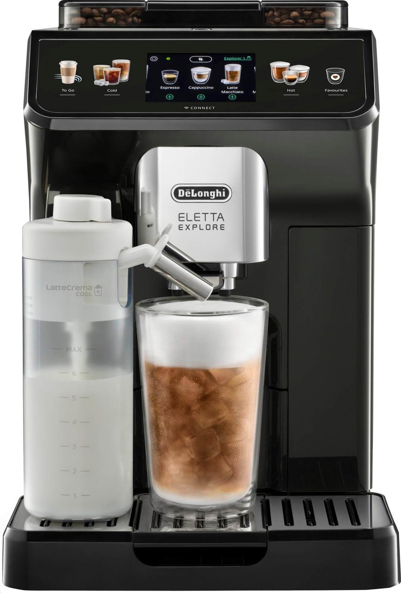 De'Longhi Eletta Explore ECAM 450.65.G черный - купить кофеварку