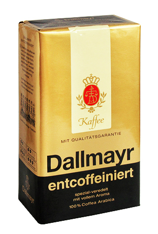 Dallmayr Entcoffeiniert 500 г, молотый, без кофеина