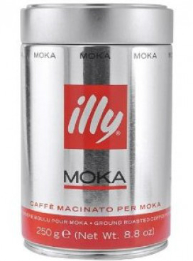 Illy Espresso Moka 250 г, молотый, банка