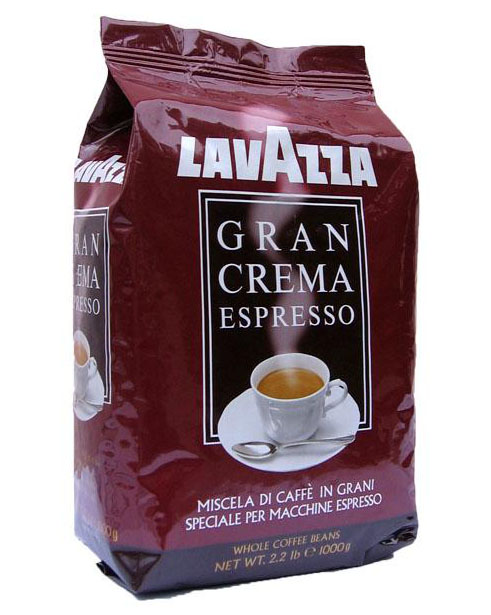 Lavazza Gran Crema Espresso 1 кг, в зернах