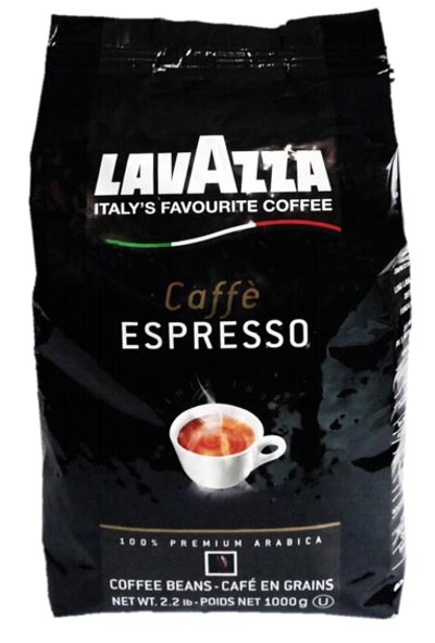 Lavazza Caffe Espresso 1 кг, в зернах