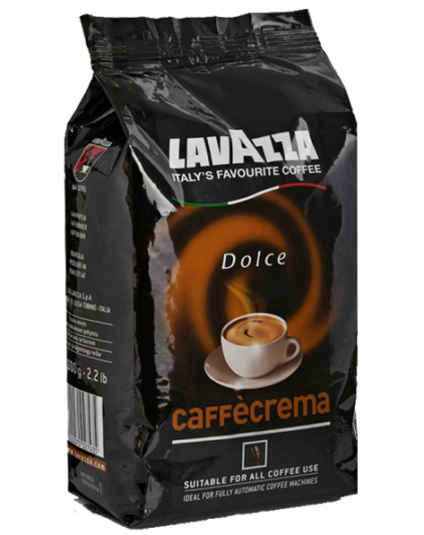 Lavazza Dolce Caffe Crema 1 кг, в зернах