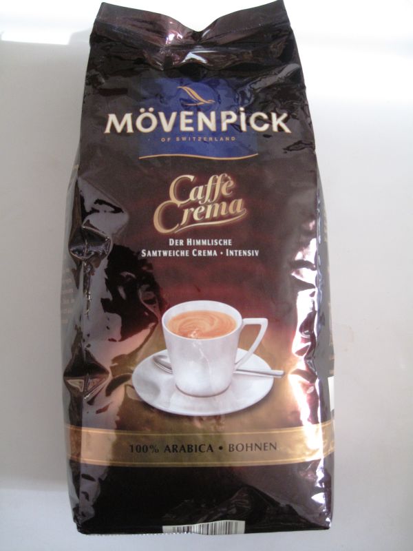 Movenpick Caffe Crema 1 кг, в зернах