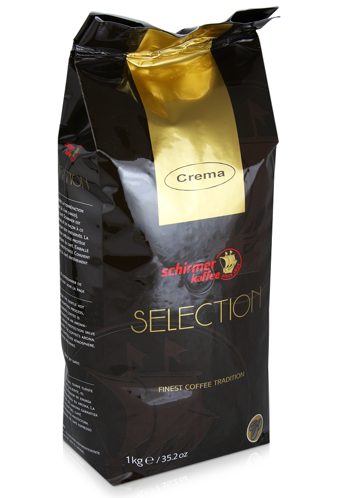 Schirmer Kaffee Selection Crema 1 кг, в зернах